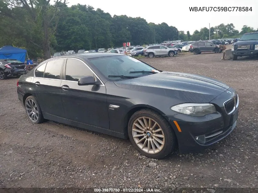 WBAFU7C59BC778584 2011 BMW 535I xDrive