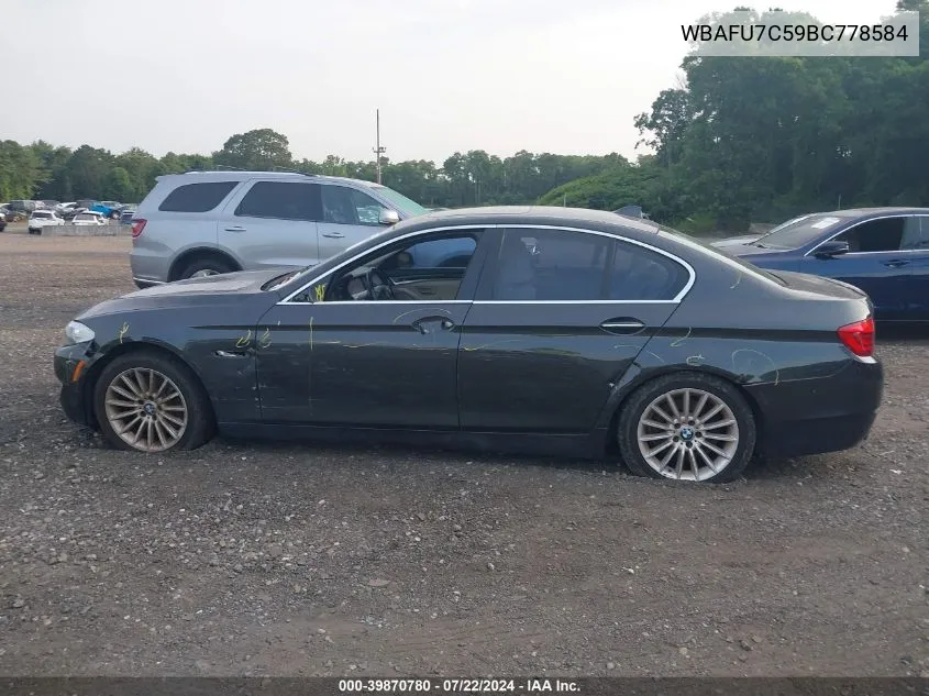 WBAFU7C59BC778584 2011 BMW 535I xDrive