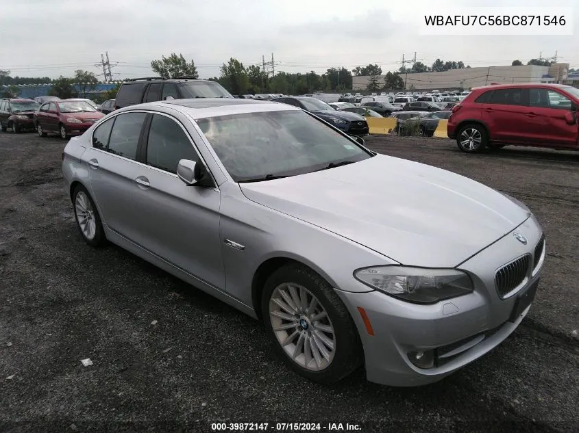 WBAFU7C56BC871546 2011 BMW 535I xDrive