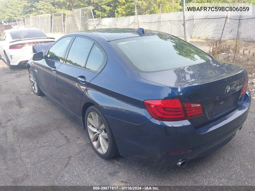 WBAFR7C59BC806059 2011 BMW 535I