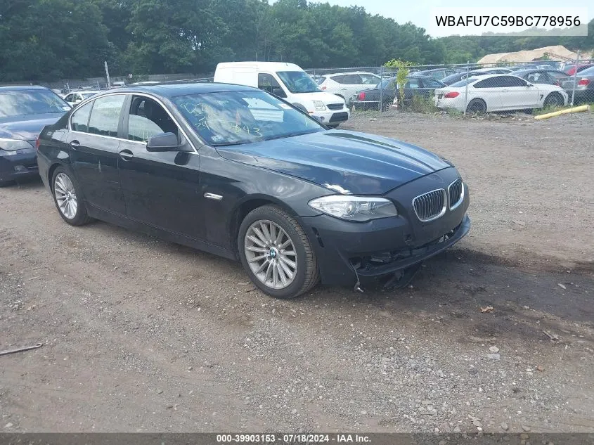 WBAFU7C59BC778956 2011 BMW 535I xDrive