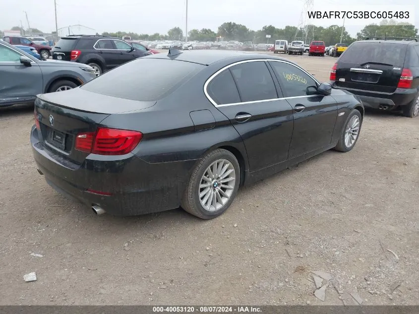 WBAFR7C53BC605483 2011 BMW 535I