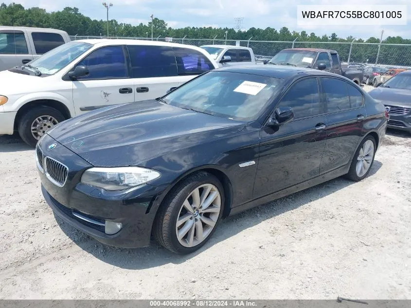 WBAFR7C55BC801005 2011 BMW 535I