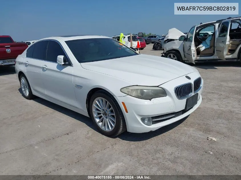 WBAFR7C59BC802819 2011 BMW 535I