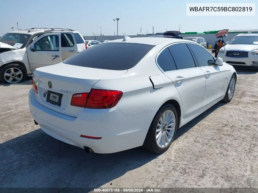 WBAFR7C59BC802819 2011 BMW 535I