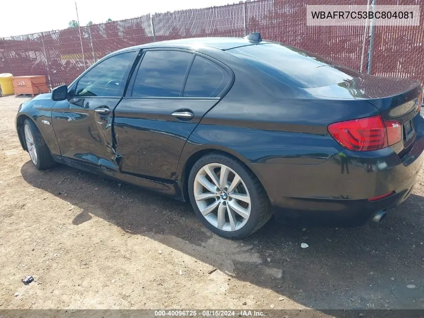 WBAFR7C53BC804081 2011 BMW 535I