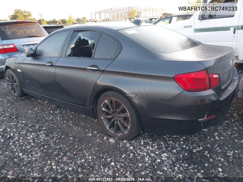 WBAFR1C52BC749233 2011 BMW 528I