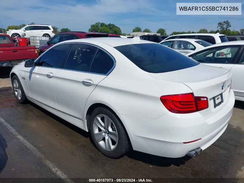 WBAFR1C55BC741286 2011 BMW 528I