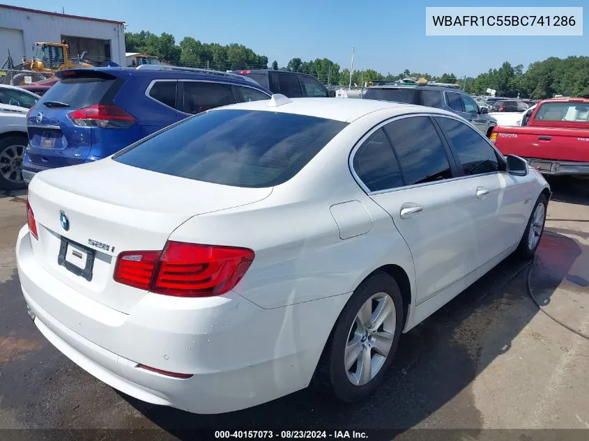 WBAFR1C55BC741286 2011 BMW 528I