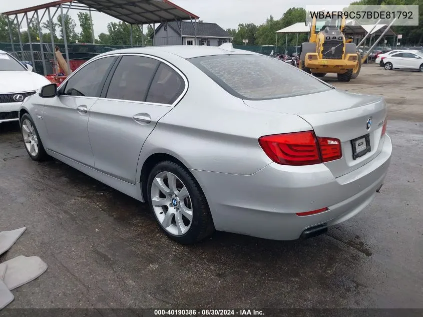 WBAFR9C57BDE81792 2011 BMW 550I