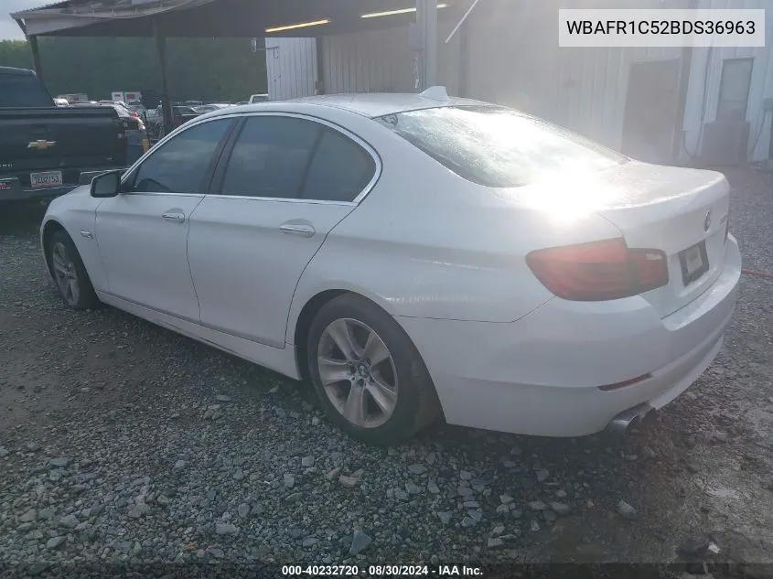 WBAFR1C52BDS36963 2011 BMW 528I