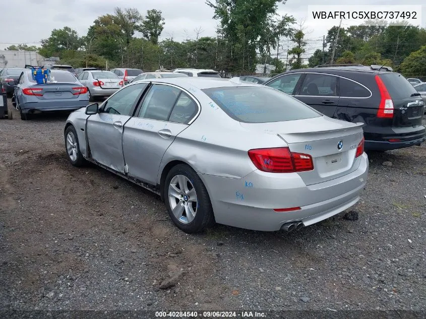 WBAFR1C5XBC737492 2011 BMW 528I