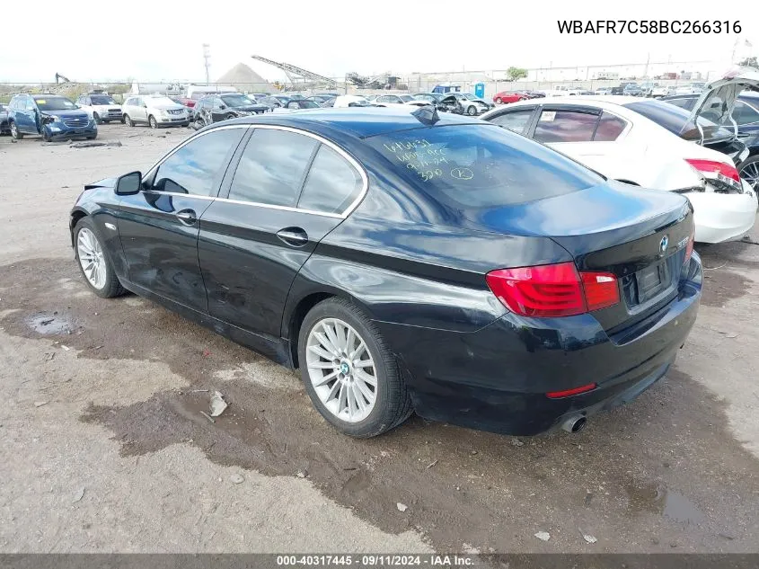 WBAFR7C58BC266316 2011 BMW 535 I