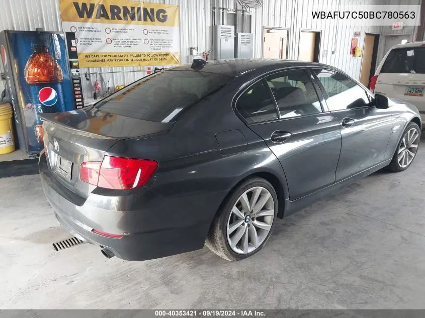 WBAFU7C50BC780563 2011 BMW 535I xDrive