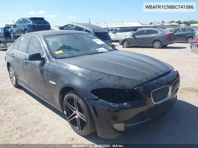 WBAFR1C58BC741086 2011 BMW 528I