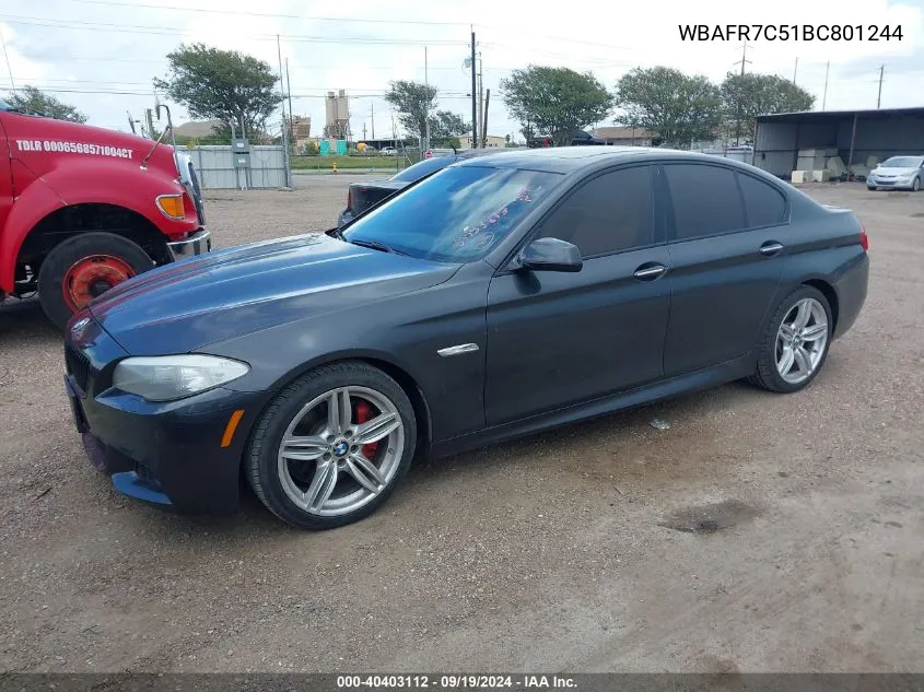 WBAFR7C51BC801244 2011 BMW 535I