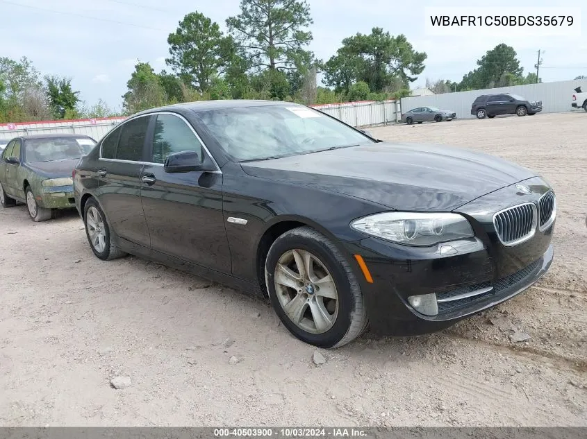 2011 BMW 528I VIN: WBAFR1C50BDS35679 Lot: 40503900