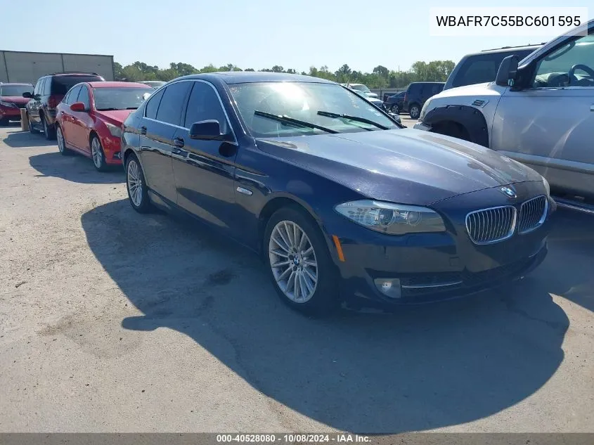 2011 BMW 535I VIN: WBAFR7C55BC601595 Lot: 40528080