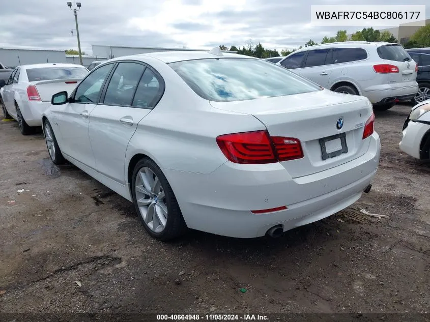 WBAFR7C54BC806177 2011 BMW 535I