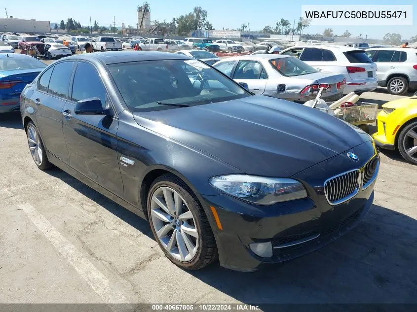 2011 BMW 535I xDrive VIN: WBAFU7C50BDU55471 Lot: 40667805