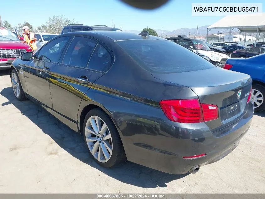 2011 BMW 535I xDrive VIN: WBAFU7C50BDU55471 Lot: 40667805