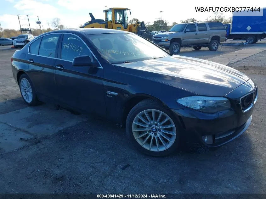 WBAFU7C5XBC777444 2011 BMW 535I xDrive