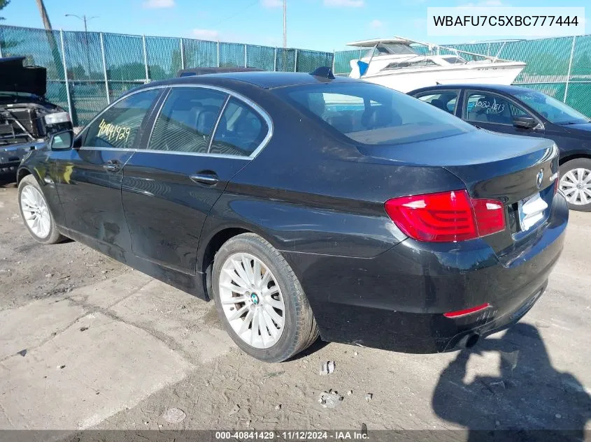 WBAFU7C5XBC777444 2011 BMW 535I xDrive