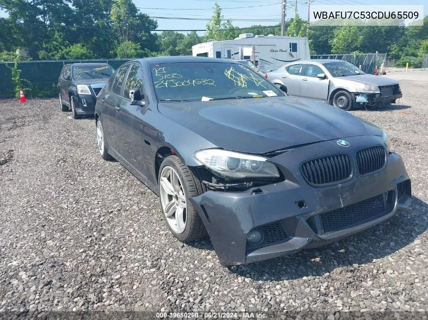 2012 BMW 535I xDrive VIN: WBAFU7C53CDU65509 Lot: 39650260