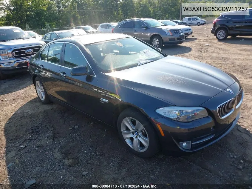 2012 BMW 528I xDrive VIN: WBAXH5C53CDW11257 Lot: 39904718