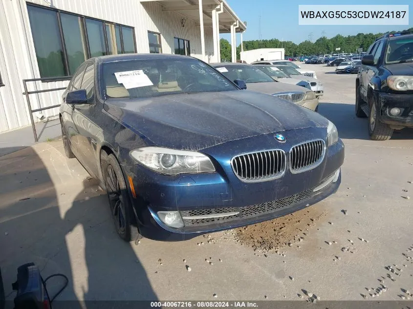 WBAXG5C53CDW24187 2012 BMW 528I