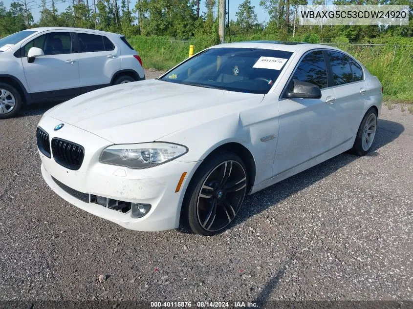 WBAXG5C53CDW24920 2012 BMW 528I