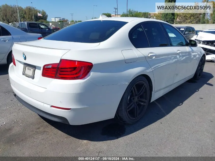 WBAXG5C56CDX05099 2012 BMW 528I