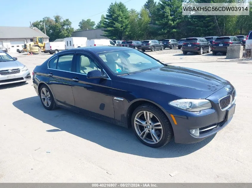 WBAXH5C56CDW03914 2012 BMW 528I xDrive