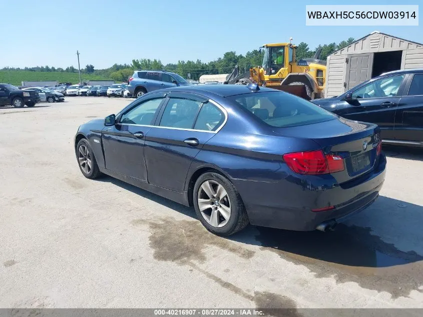 WBAXH5C56CDW03914 2012 BMW 528I xDrive