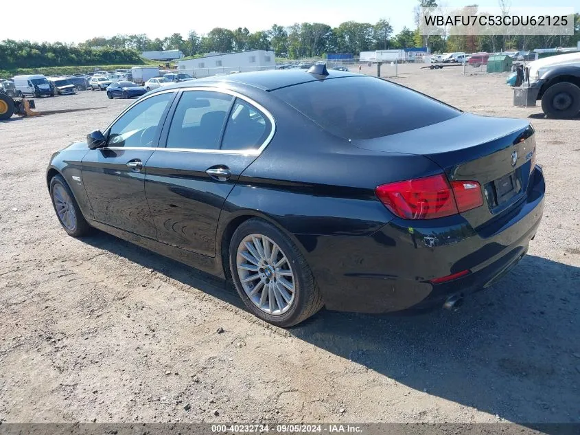 2012 BMW 535I xDrive VIN: WBAFU7C53CDU62125 Lot: 40232734