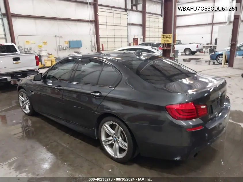 WBAFU7C53CDU61251 2012 BMW 535I xDrive