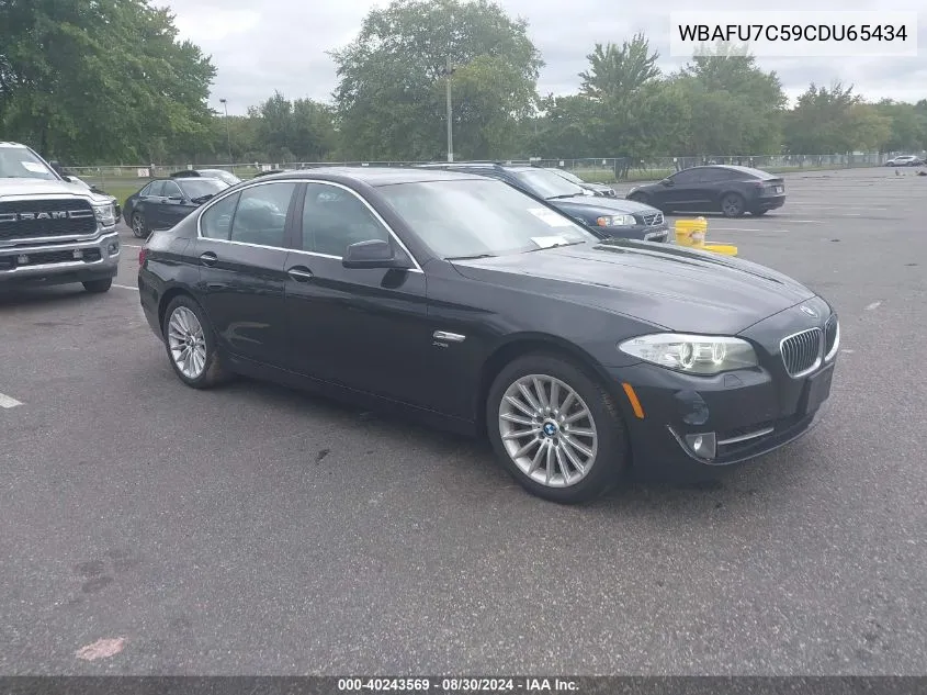 2012 BMW 535I xDrive VIN: WBAFU7C59CDU65434 Lot: 40243569