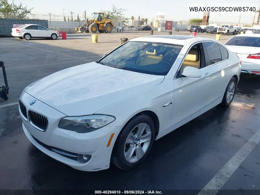 WBAXG5C59CDW85740 2012 BMW 528I