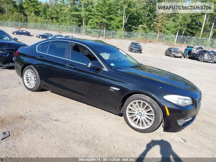 2012 BMW 535I xDrive VIN: WBAFU7C56CDU63706 Lot: 40299175