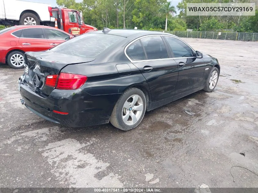 WBAXG5C57CDY29169 2012 BMW 528I