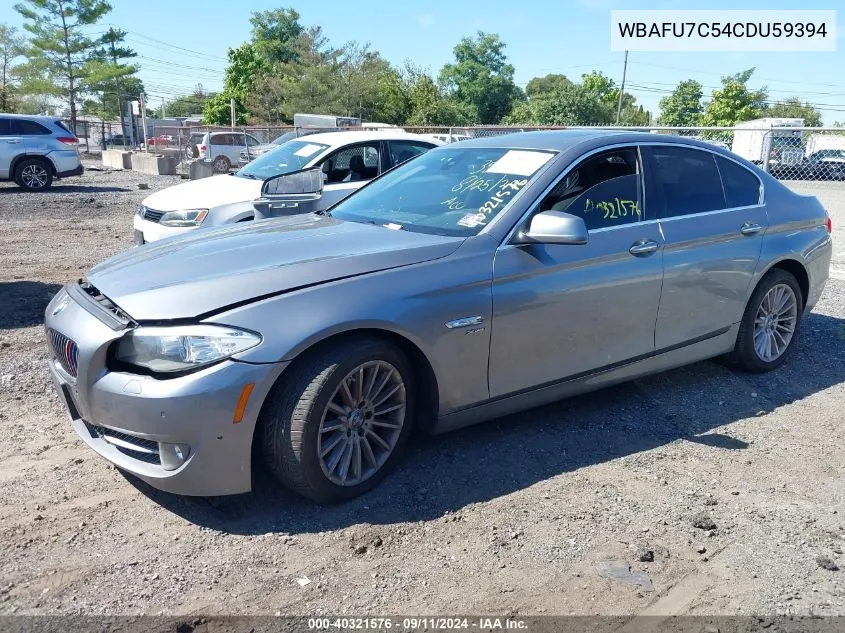 2012 BMW 535 Xi VIN: WBAFU7C54CDU59394 Lot: 40321576