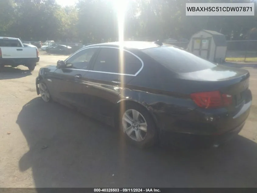 WBAXH5C51CDW07871 2012 BMW 528I xDrive