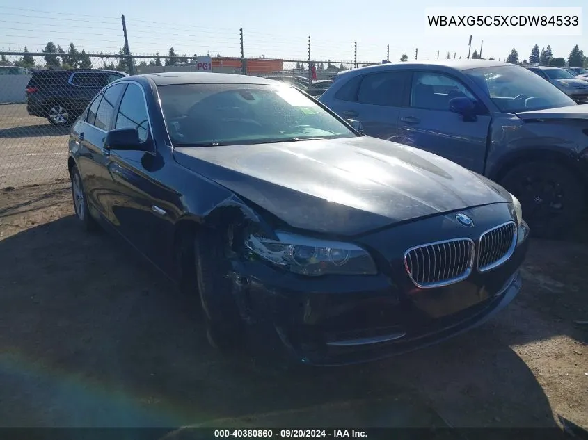 WBAXG5C5XCDW84533 2012 BMW 528I I