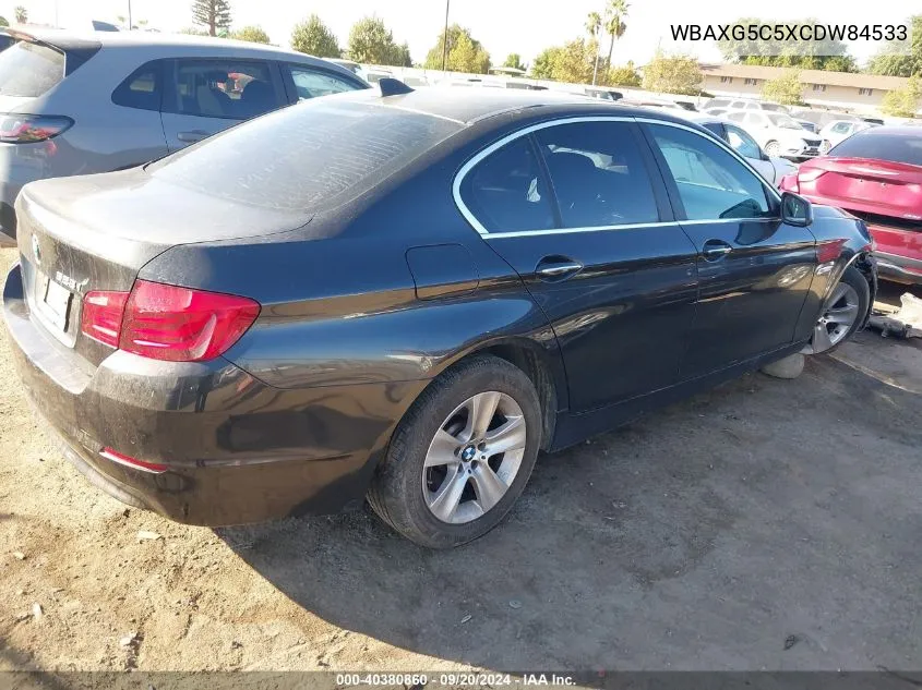 WBAXG5C5XCDW84533 2012 BMW 528I I