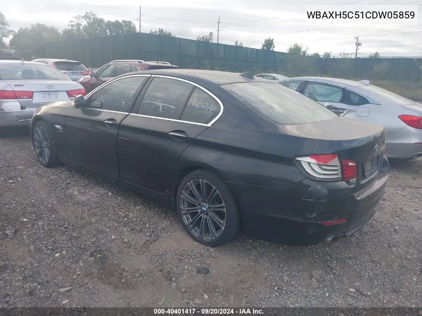 WBAXH5C51CDW05859 2012 BMW 528I xDrive