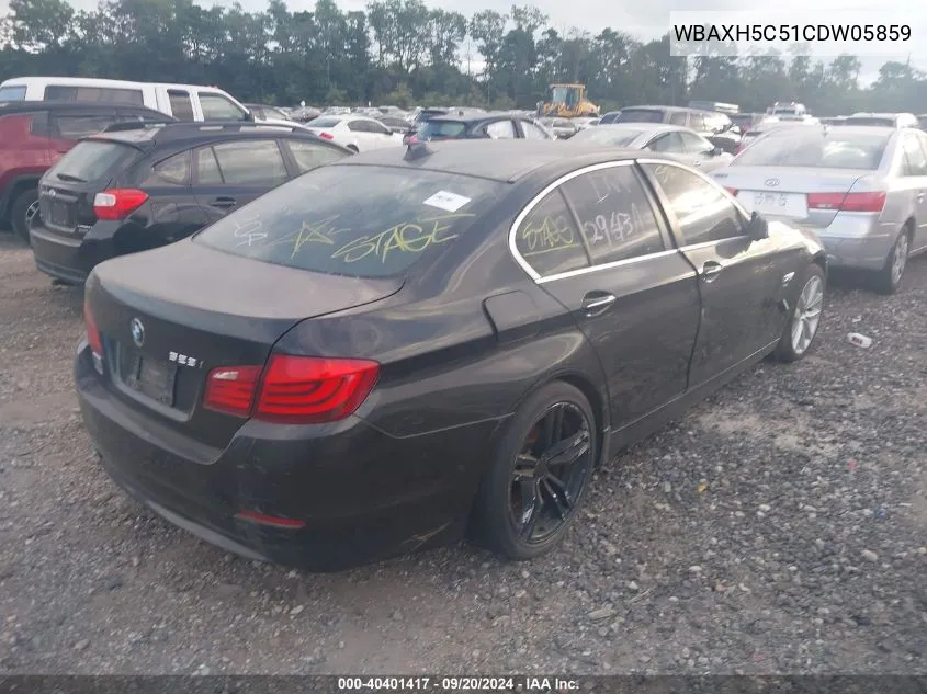 WBAXH5C51CDW05859 2012 BMW 528I xDrive