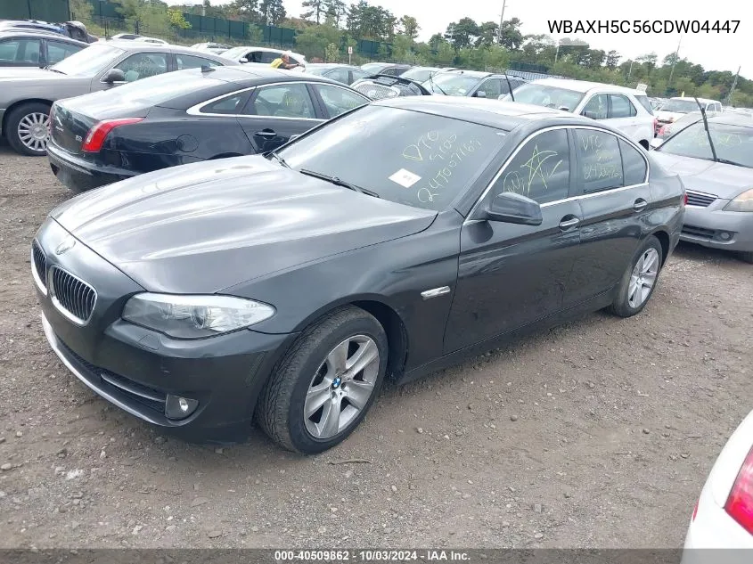 2012 BMW 528I xDrive VIN: WBAXH5C56CDW04447 Lot: 40509862