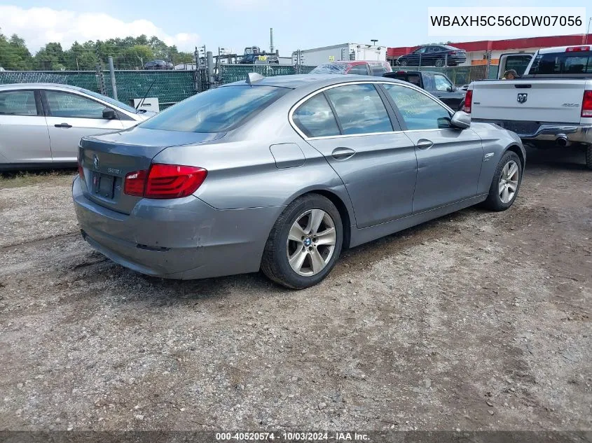 2012 BMW 528I xDrive VIN: WBAXH5C56CDW07056 Lot: 40520574