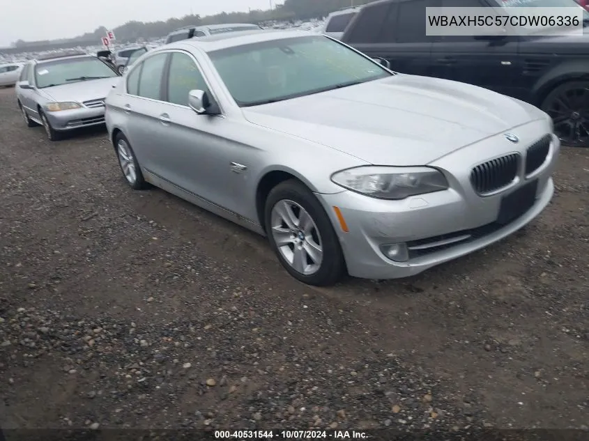 2012 BMW 528I xDrive VIN: WBAXH5C57CDW06336 Lot: 40531544