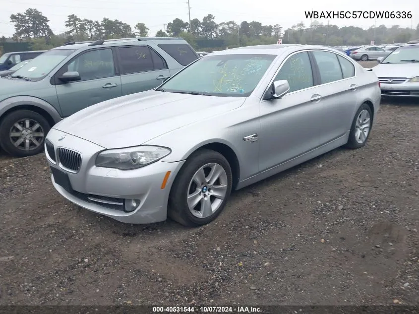 2012 BMW 528I xDrive VIN: WBAXH5C57CDW06336 Lot: 40531544